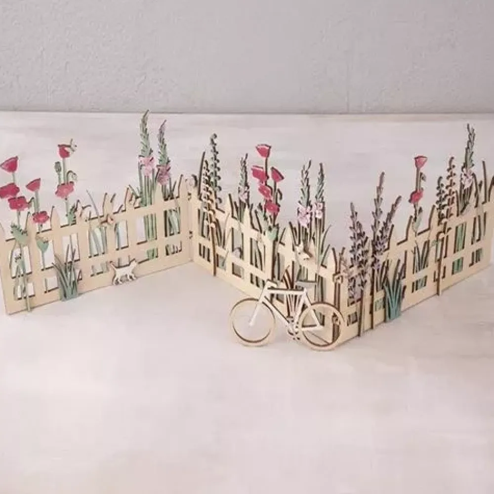 Best Valla de Madera para Decorar Goma Eva Fofuchas