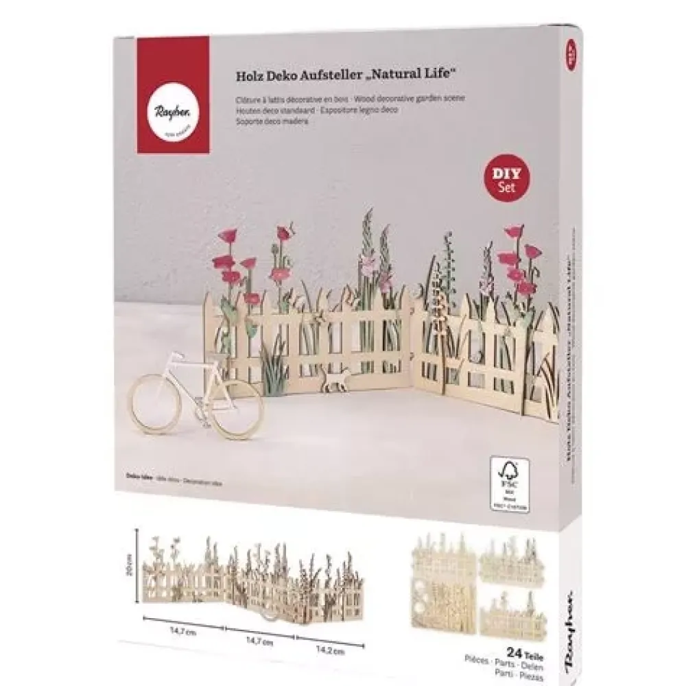 Best Valla de Madera para Decorar Goma Eva Fofuchas