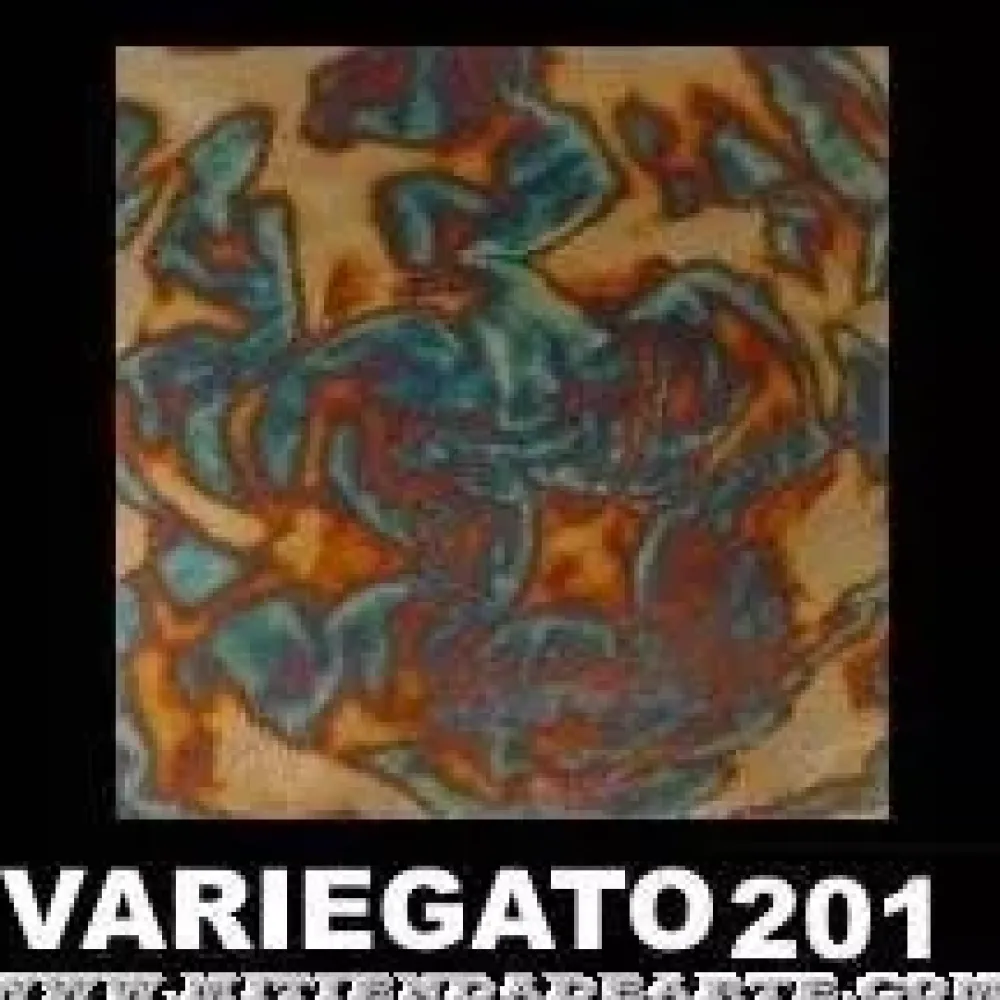Outlet Variegatto azul 201 - Pan de oro oxidado en azul Doraduras