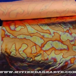 Clearance Variegatto rojo. Pan de oro imitación oxidado en rojo Doraduras