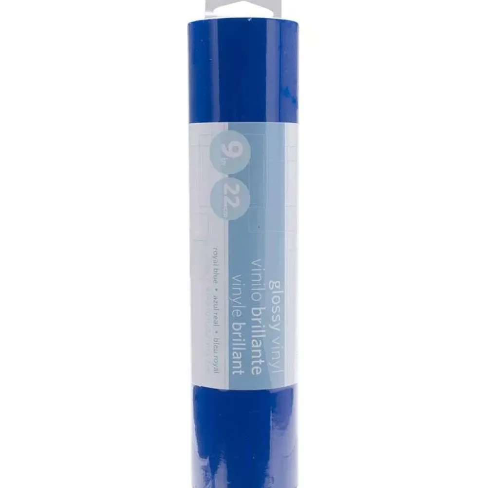 Outlet Vinilo adhesivo Glossy Premium Azul 9"x10' Silhouette
