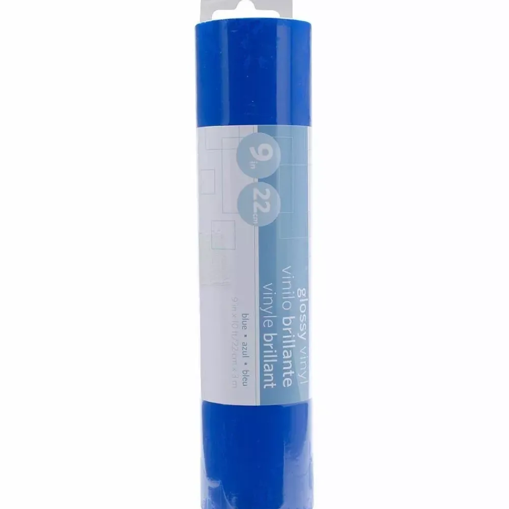 Outlet Vinilo adhesivo Glossy Premium Azul 9"x10' Silhouette