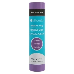 New Vinilo adhesivo mate removible Lavanda 9"x10' Silhouette