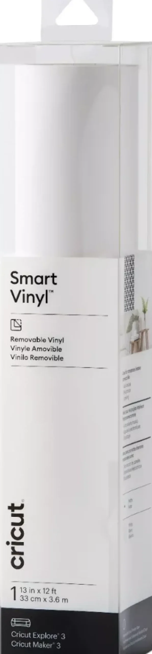 Vinilo Smart Removible Blanco Maker 3/Explore 3 33x360cm Silhouette