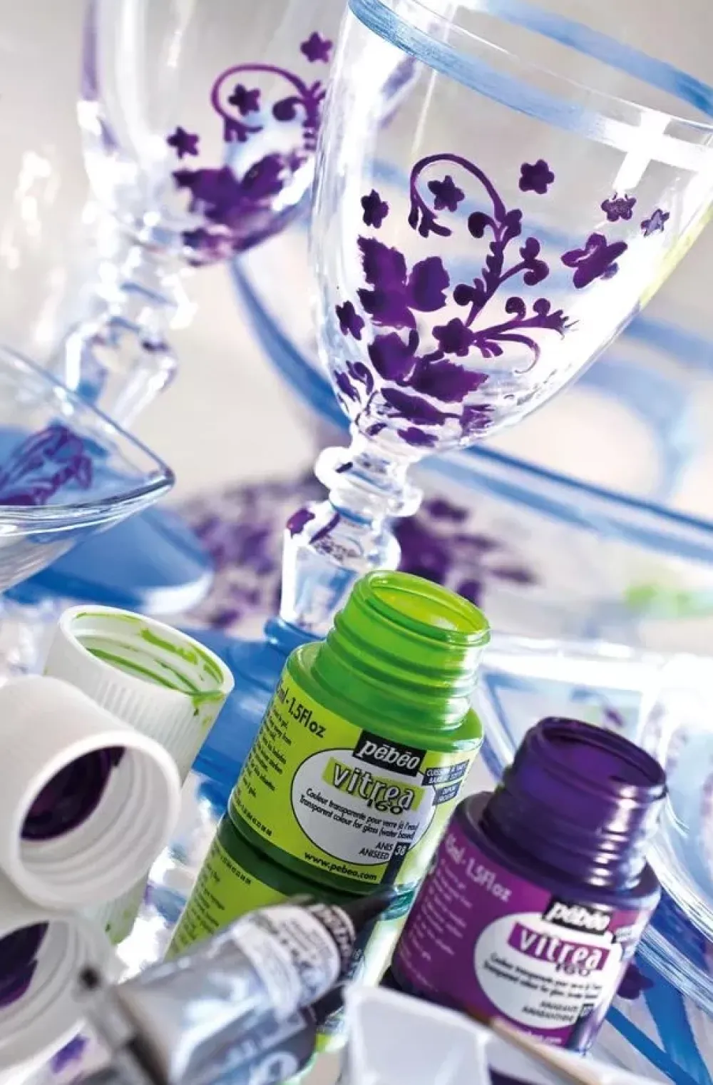 Sale Vitrea 160 Brillante 45ml Pinturas De Vidrio Y Cerámica