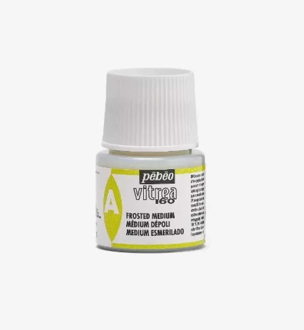 Hot Vitrea 160 Médium Esmerilado 45ml Pinturas De Vidrio Y Cerámica