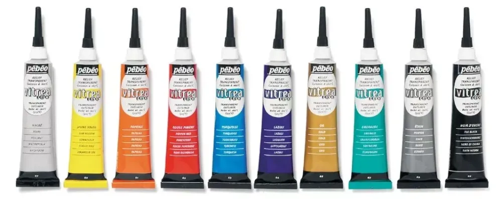 Sale Vitrea 160 Relieve Brillante 20ml Pinturas De Vidrio Y Cerámica