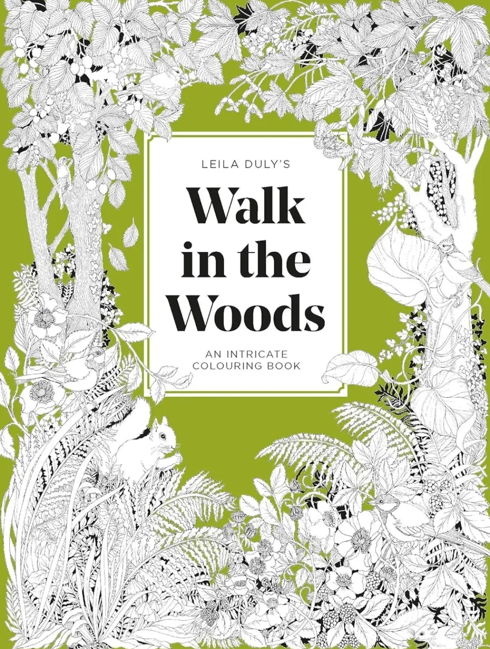 Sale Walk in the Woods An intricate colouring book Colorear
