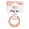 Washi Tape Baby Girl Plaid Our Baby Girl Echo Park Papeles|Decoupage