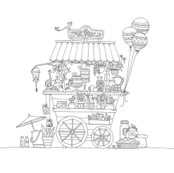 Outlet Worlds of wonder A colouring Book for the Curious Colorear